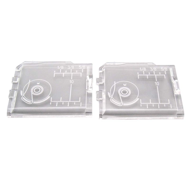 CKPSMS Brand - 2PCS Bobbin/Hook Cover Plates Compatible with/Replacement for Pfaff Brand Hobby 1122/1132/1142 Elna Brand 2600, 2800,5200 Janome(Newhome) Brand 18W LE,2040,3022,3023ML,4018,4018ME,4123 - Image 1